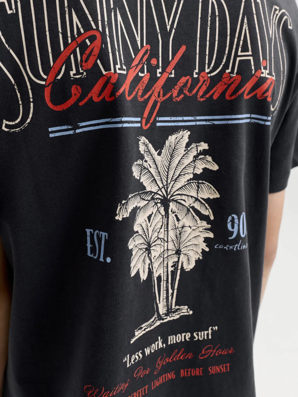Jack & Jones T-shirt met backprint antraciet, foto 6
