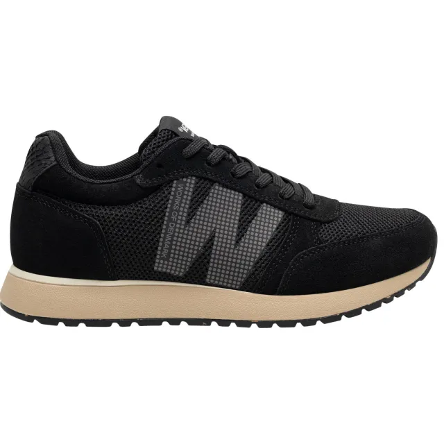 Woden Ydun Icon II leren sneakers - zwart