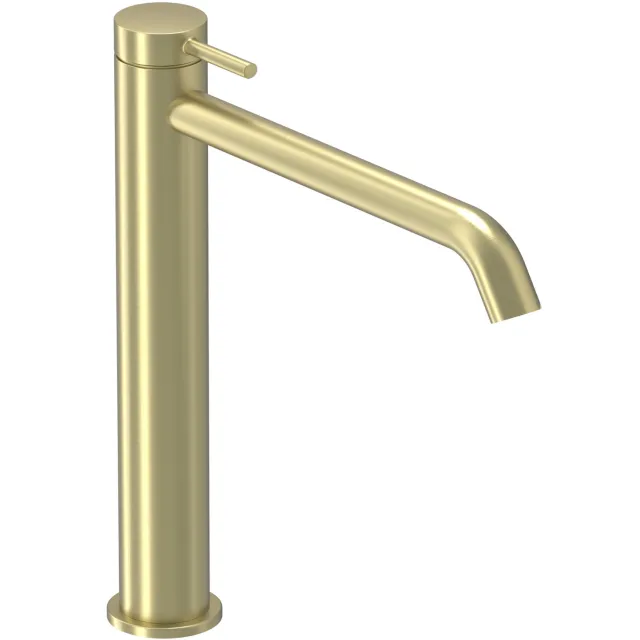 IVY Bond Model L Coldstart wastafelkraan geborsteld mat goud PVD