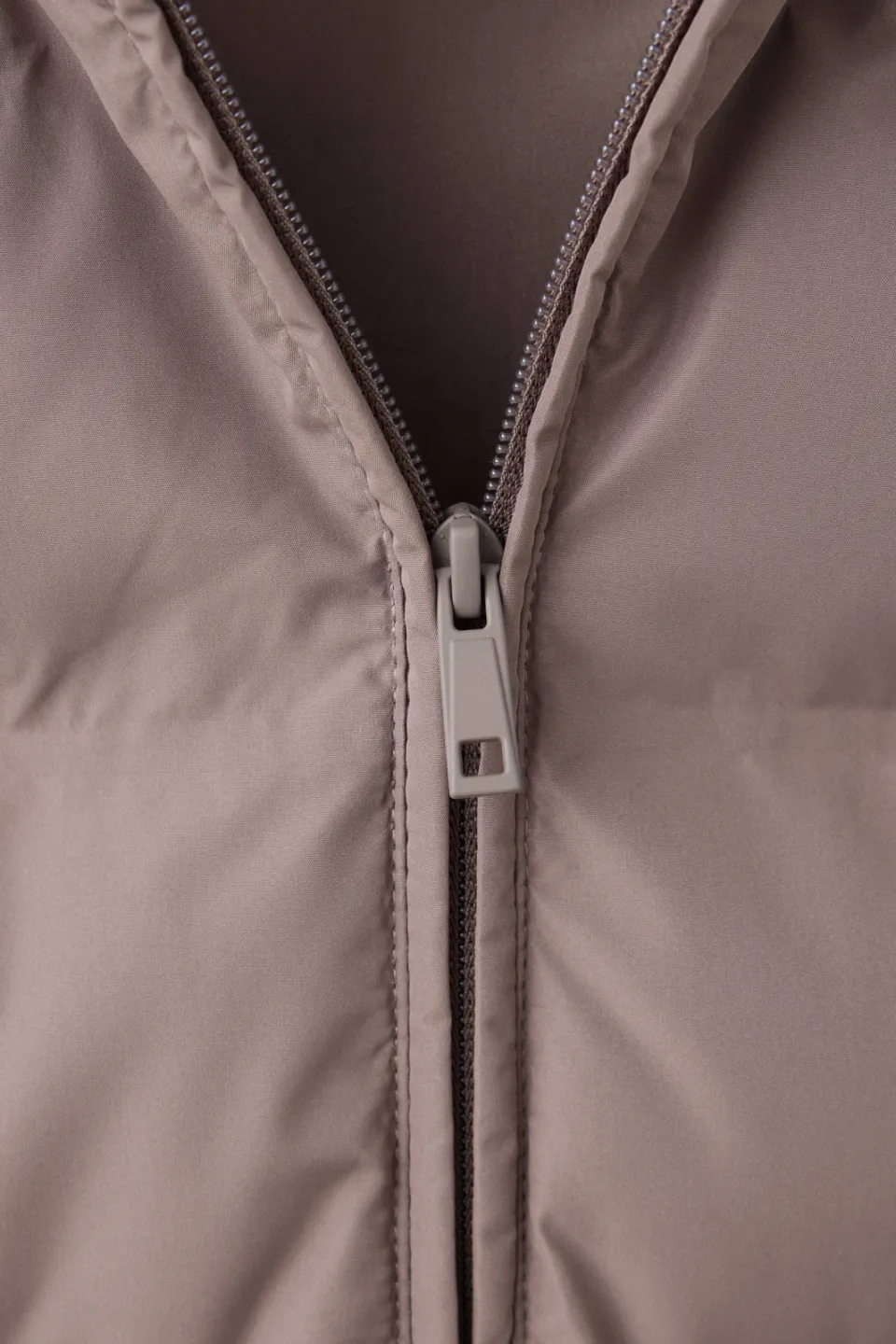 Mango Kids gewatteerde winterjas bruin, foto 4