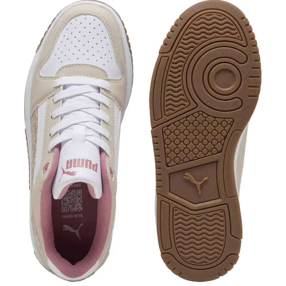 Puma Rebound Slam Lo sneaker wit beige, foto 5