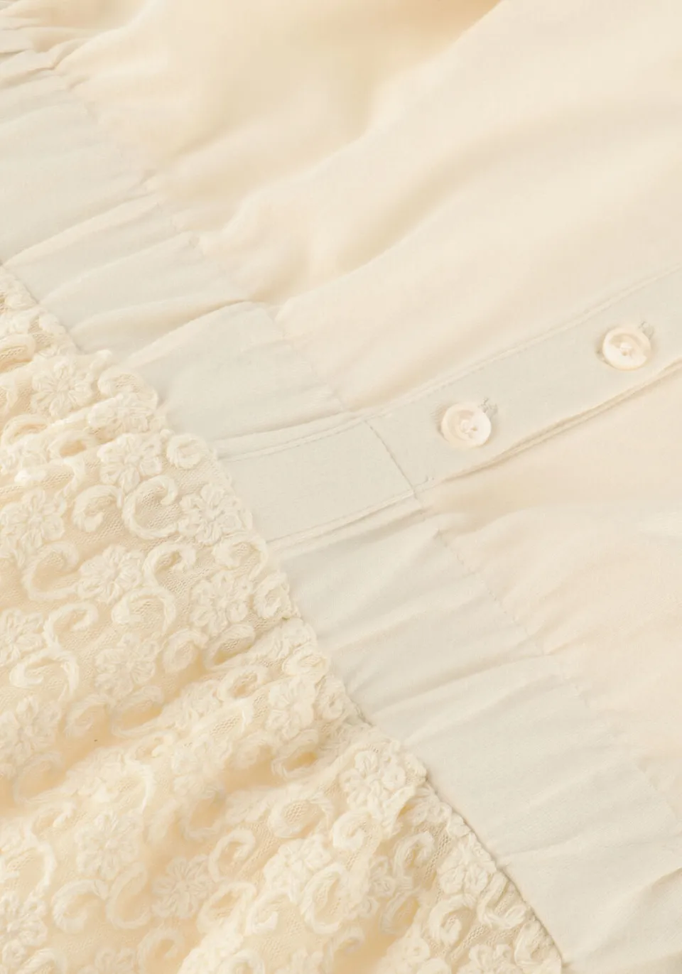 Ton & Ton Tara jurk creme, foto 3