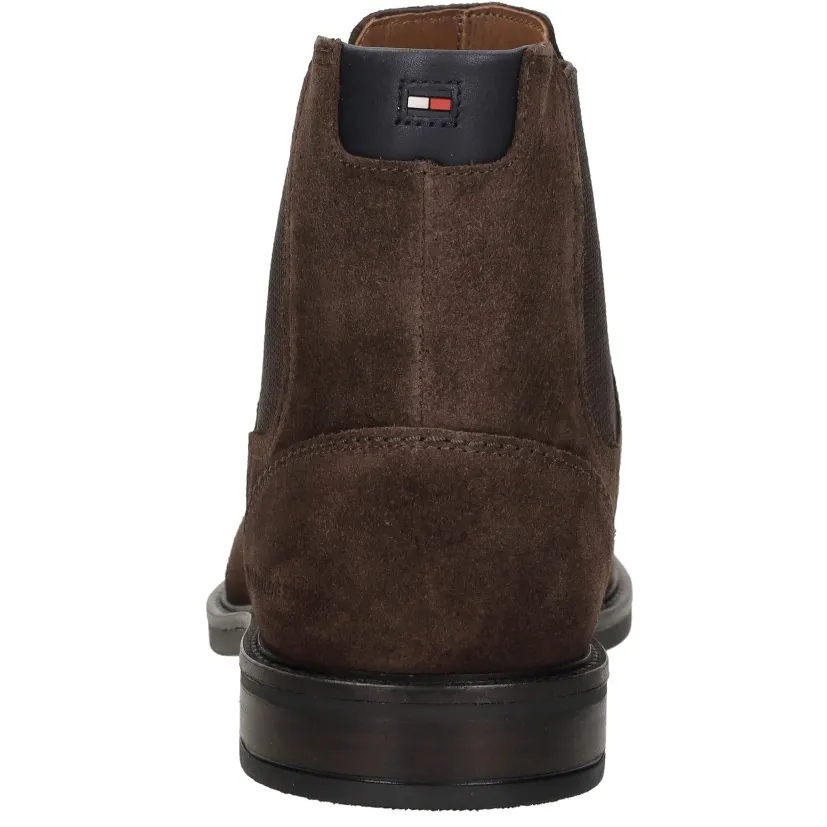 Tommy Hilfiger suède chelsea boots - bruin, foto 6