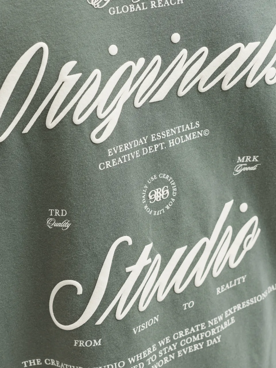 Jack & Jones JORNORREBRO t-shirt met backprint groen, foto 8