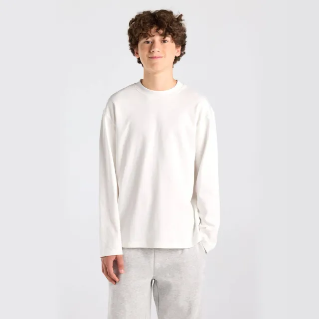 America Today Larz Jr longsleeve offwhite