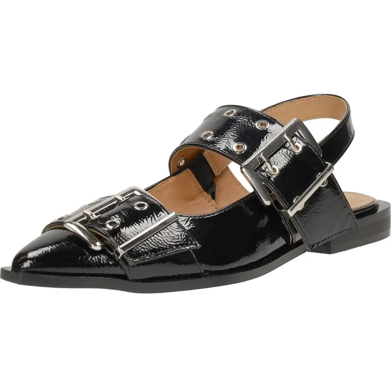 Sub55 slingback zwart lak, foto 3