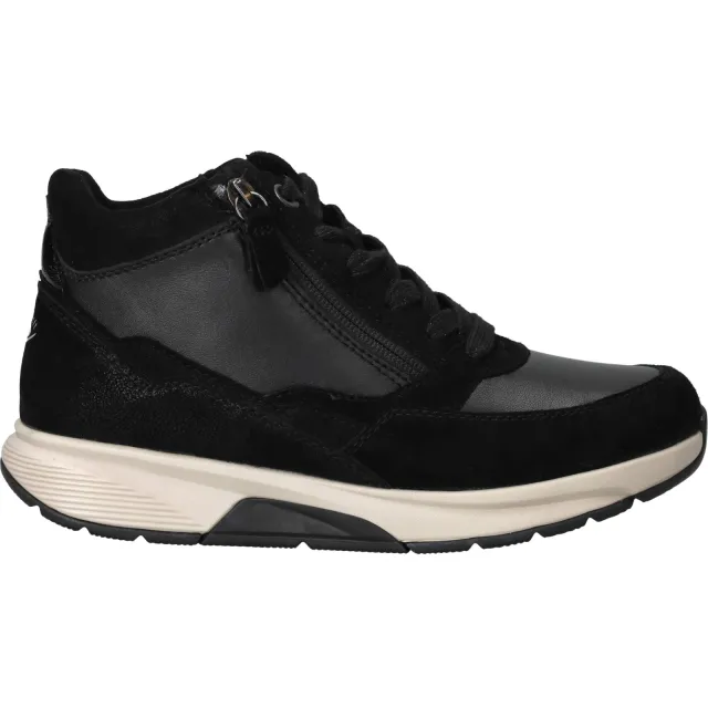 Gabor Rollingsoft Veterboots Dames Zwart