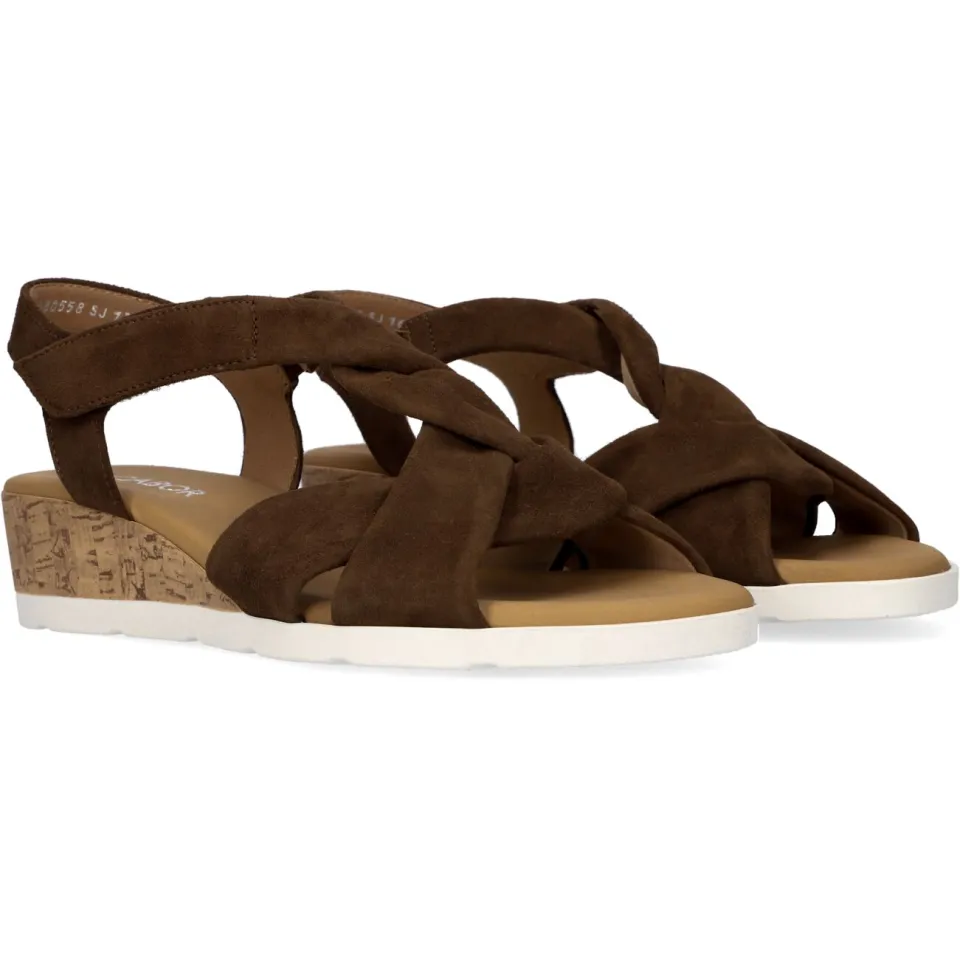 Gabor Sandalen 761 Bruin, foto 3