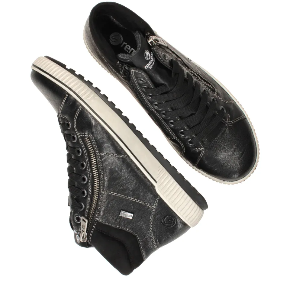 Remonte hoge sneakers zwart, foto 4