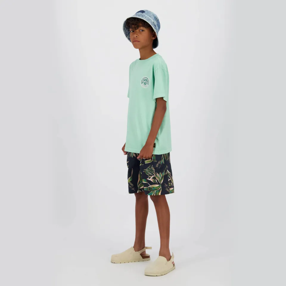 Vingino T-shirt met backprint mintgroen