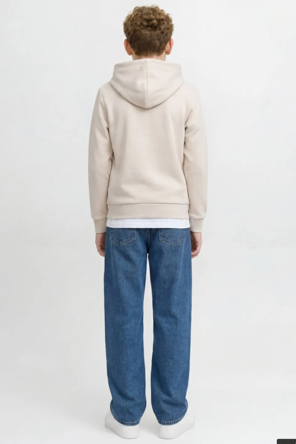 JJ Rebel JUNIOR hoodie beige, foto 4