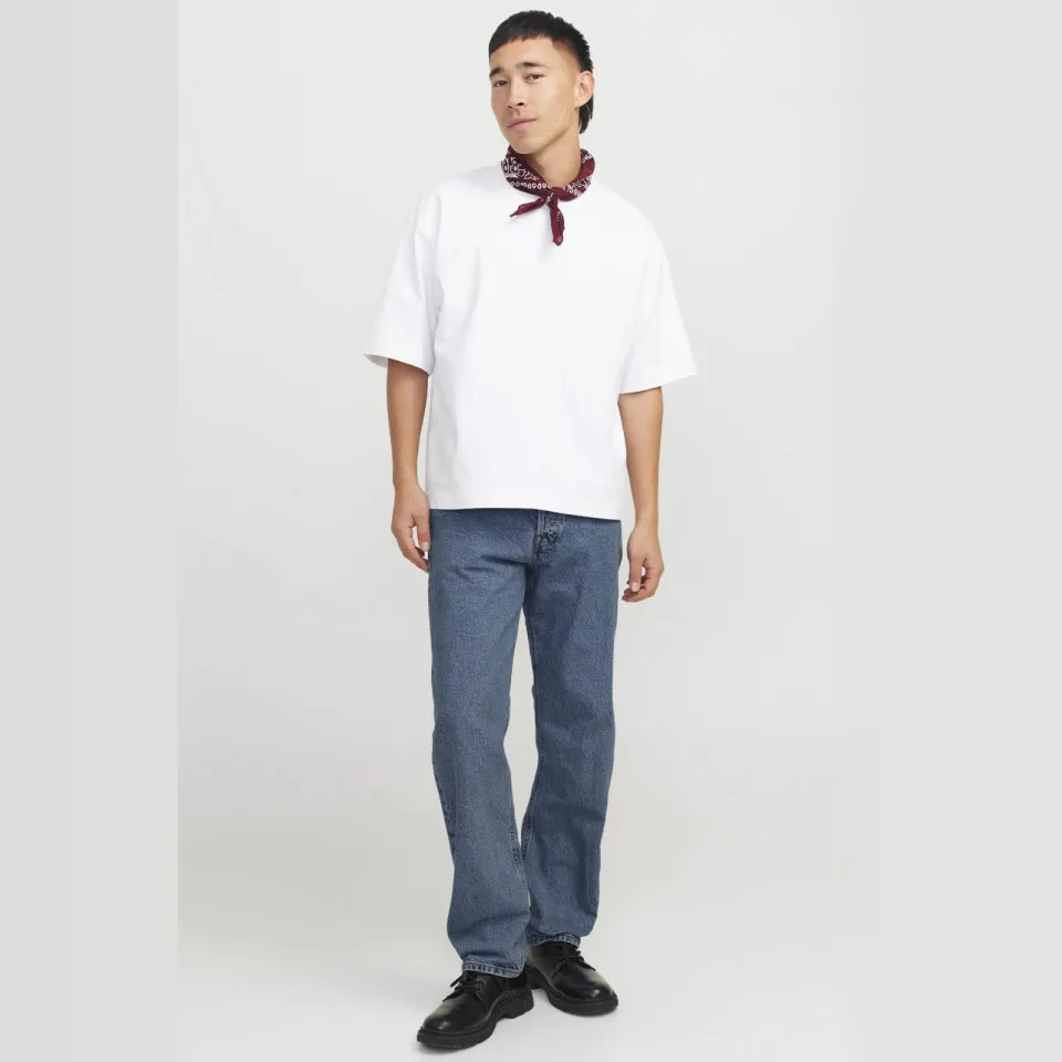 Jack & Jones JEANS INTELLIGENCE loose fit jeans - blue denim