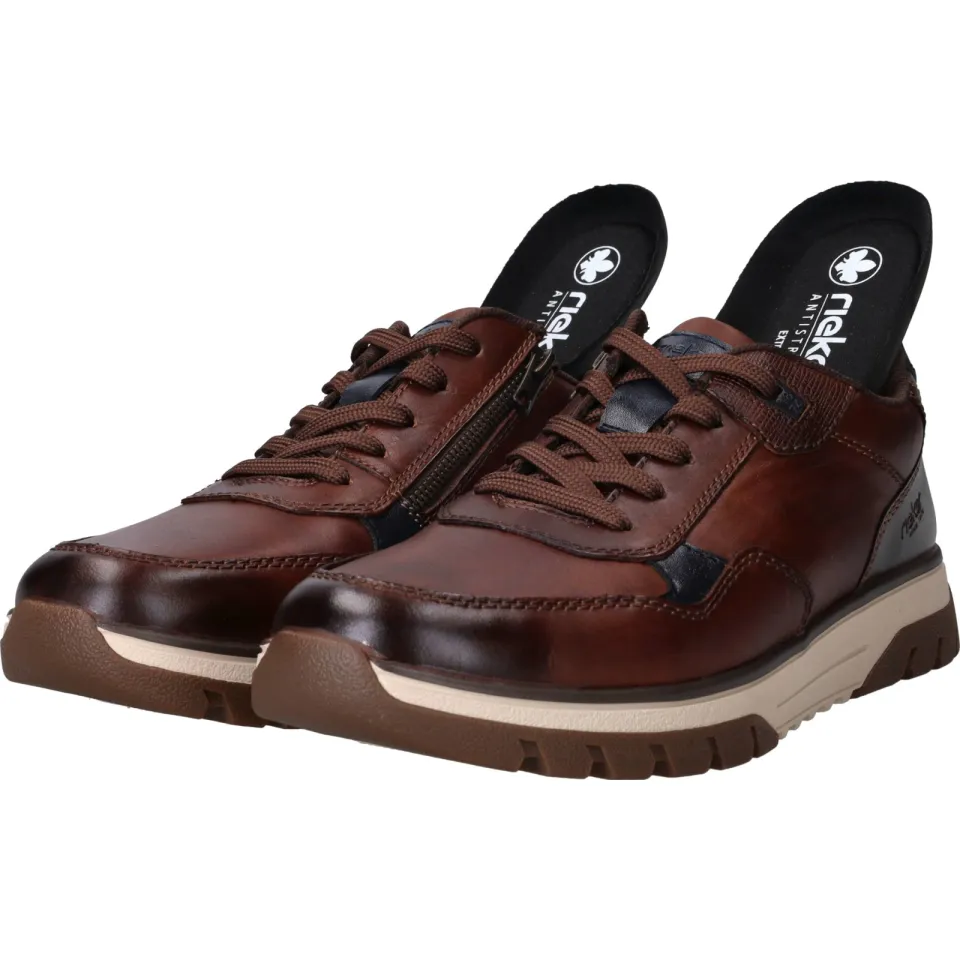 Rieker lage sneaker bruin, foto 5