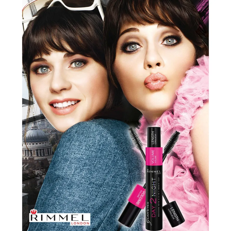 Rimmel London Day2Night mascara zwart, foto 3