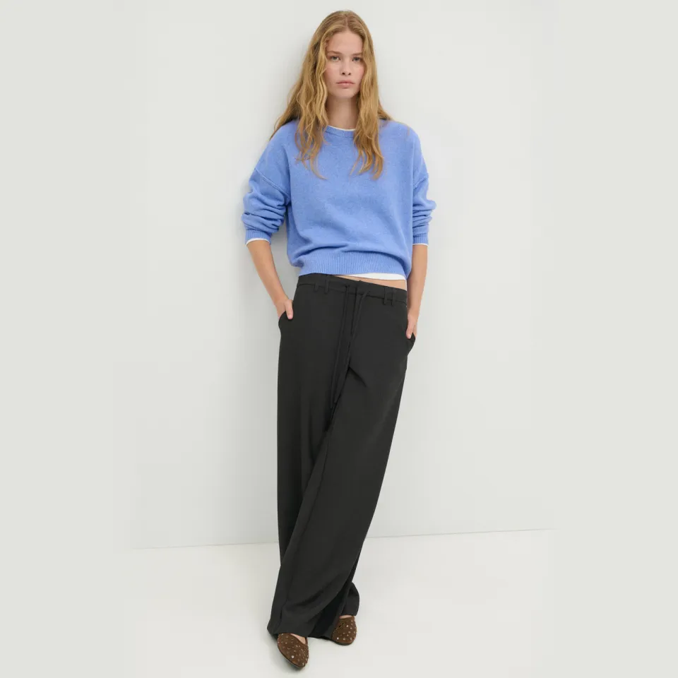 Mango TEEN gebreide trui - middenblauw