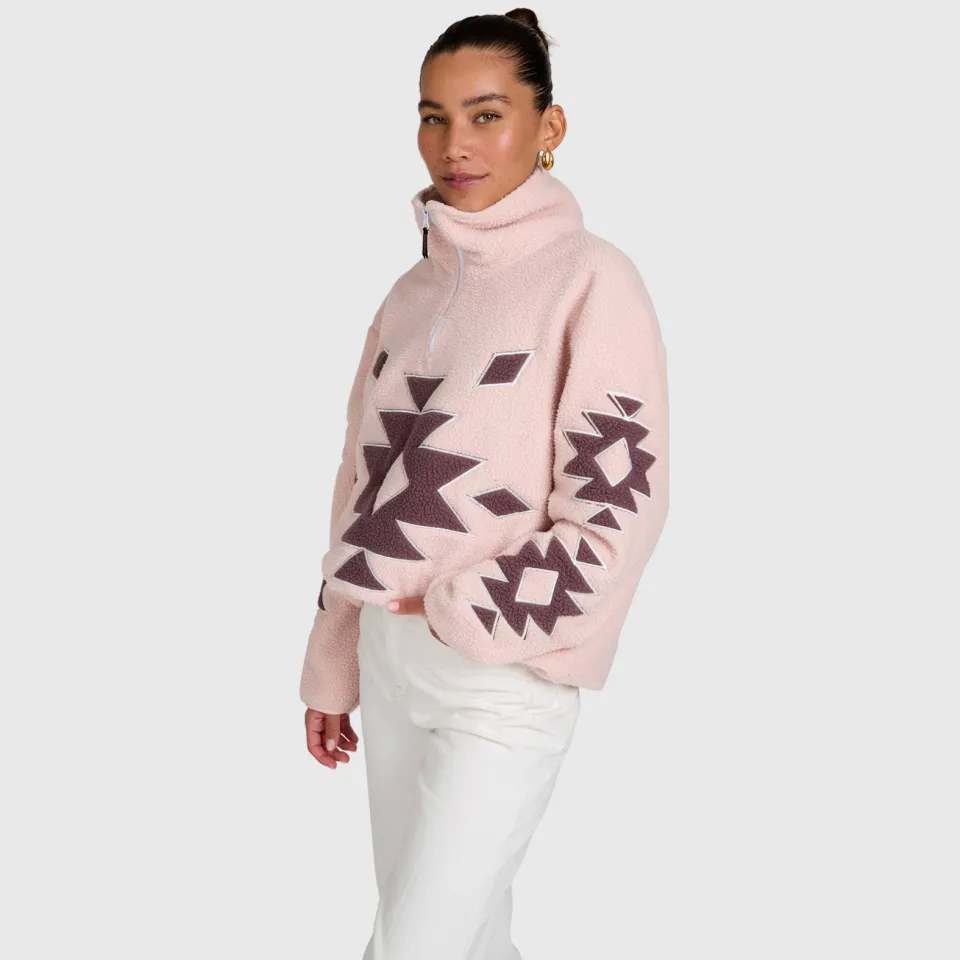 Brunotti Charley fleece sweater - roze, foto 6