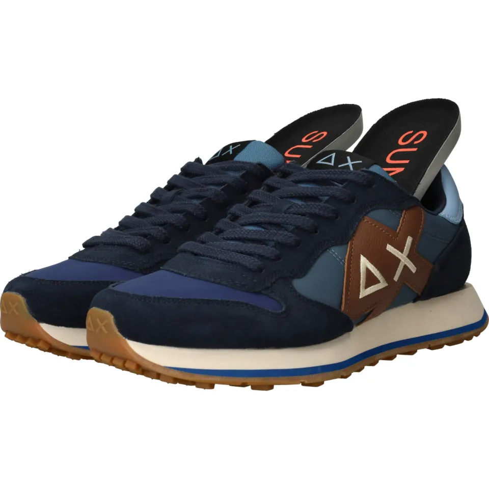 Sun68 Jaki 2.0 Bicolor sneaker blauw, foto 6