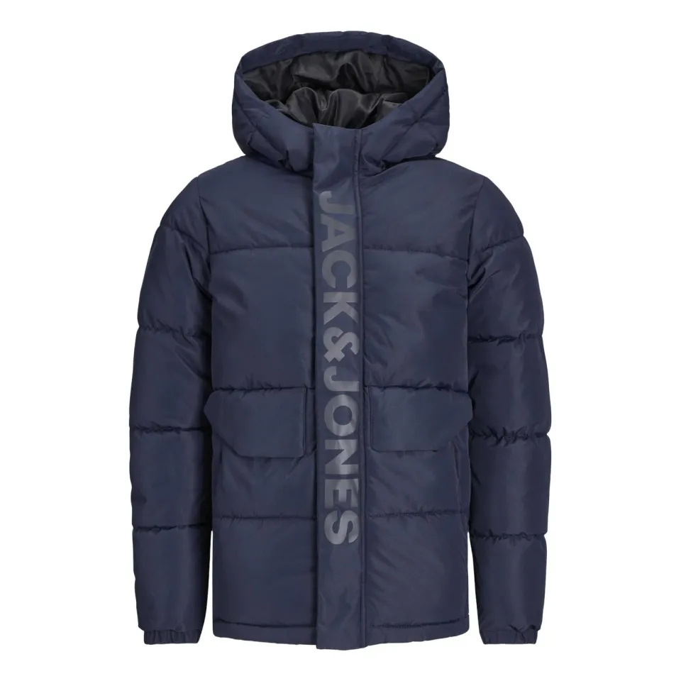 Jack & Jones JCOSPEED gewatteerde winterjas donkerblauw, foto 3