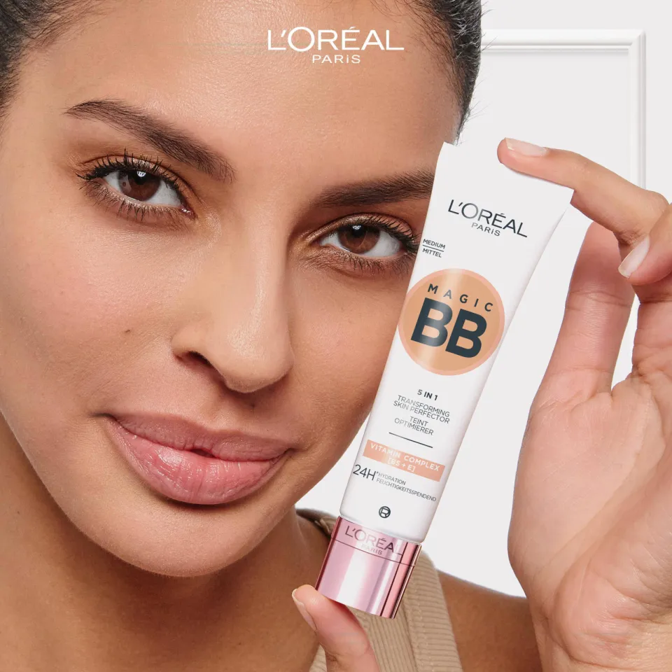 L'oréal Magic BB dagcrème en make-up medium, foto 4