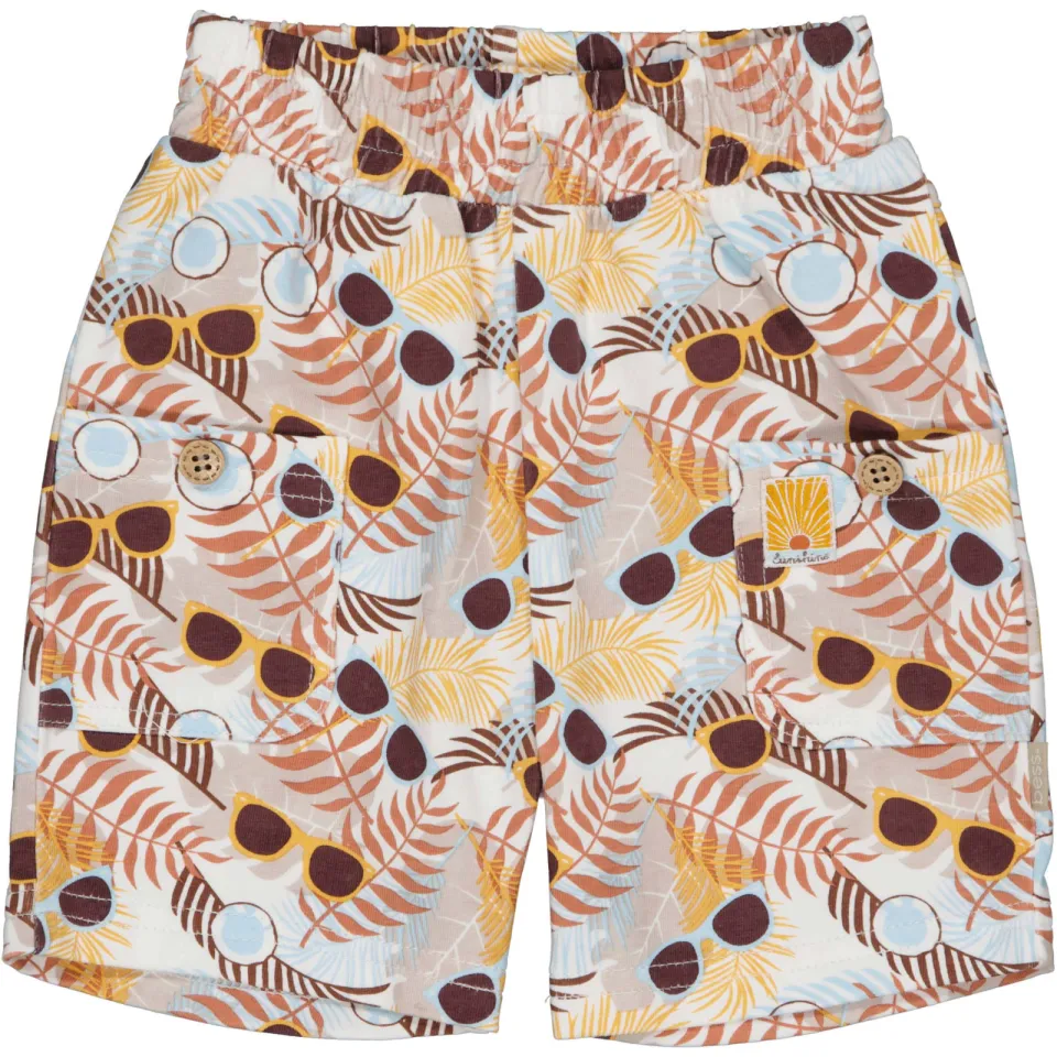 BESS casual korte broek bruin, foto 3