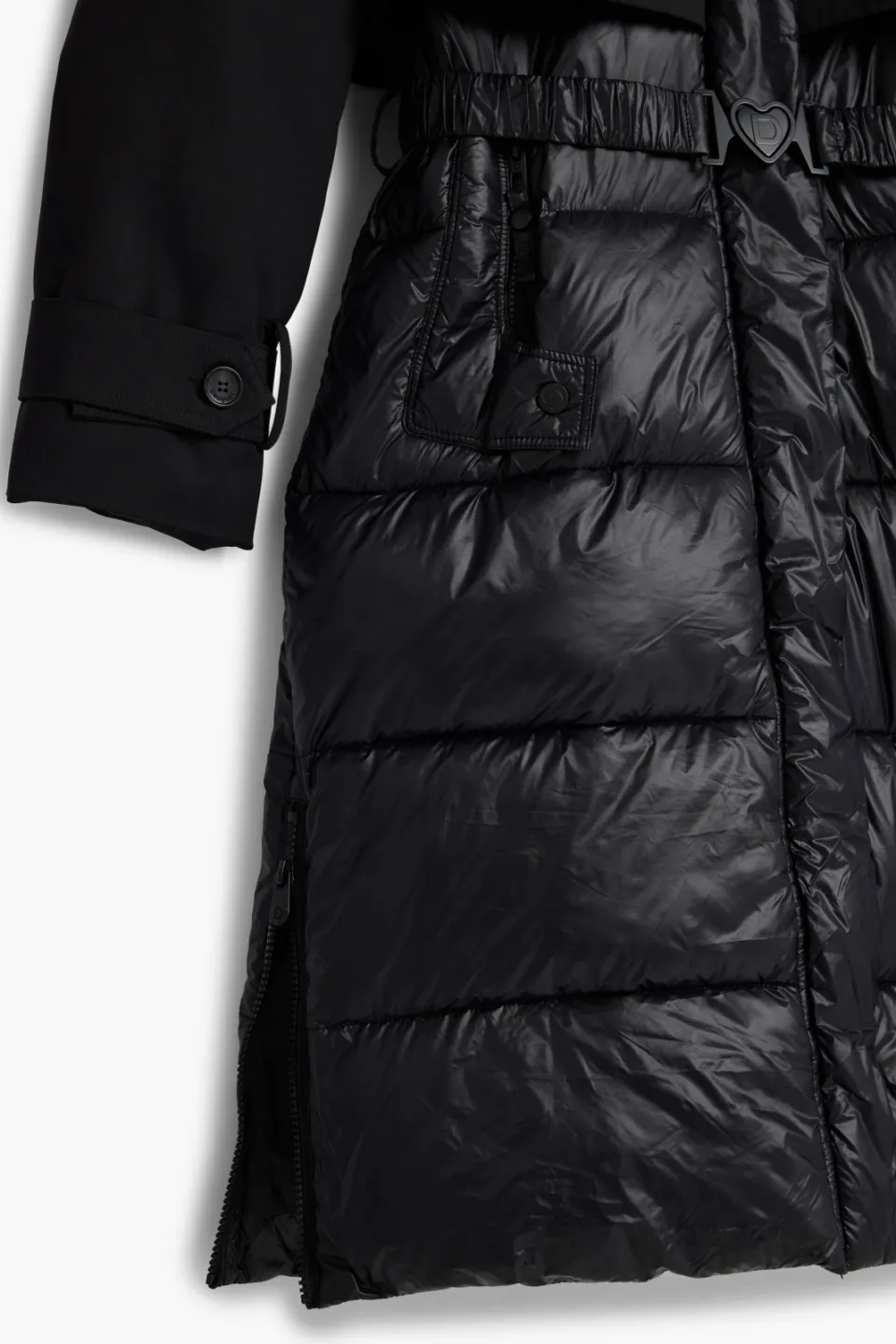 Desigual Marina winterjas zwart, foto 4