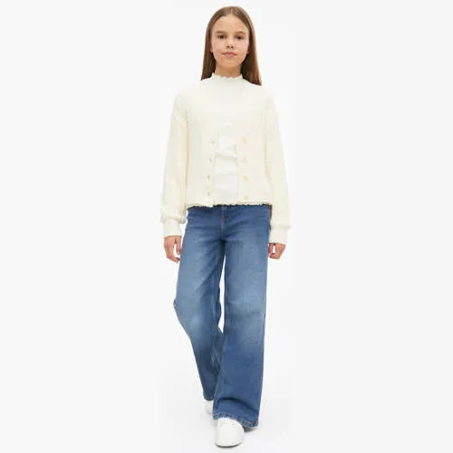 S.Oliver longsleeve met opstaande kraag ecru, foto 3