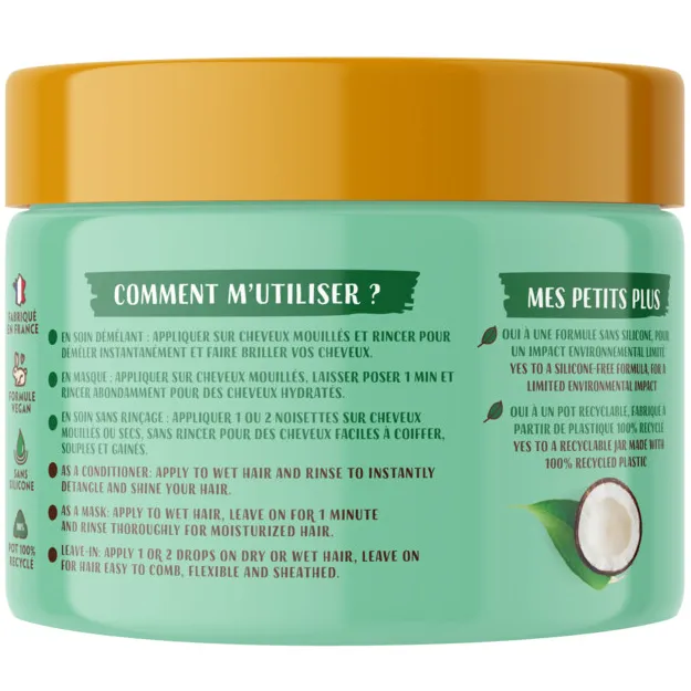 Lovea 3-in-1 haarmasker kokos & groene thee, foto 3