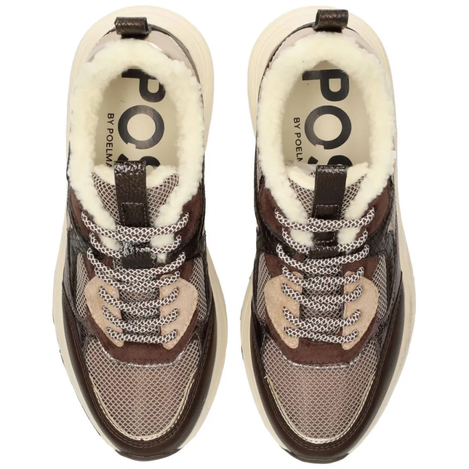 POSH by Poelman Kiki sneakers - bruin, foto 3
