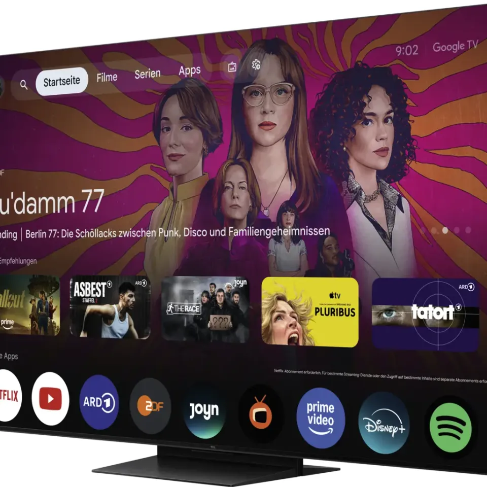TCL 55C89L MiniLED televisie 55 inch zwart, foto 3