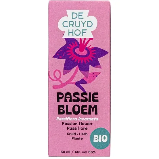 De Cruydhof Cruydhof Passiebloem Passiflora incarnata Bio Druppels