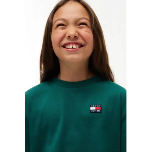 Tommy Hilfiger T-shirt donkergroen, foto 5
