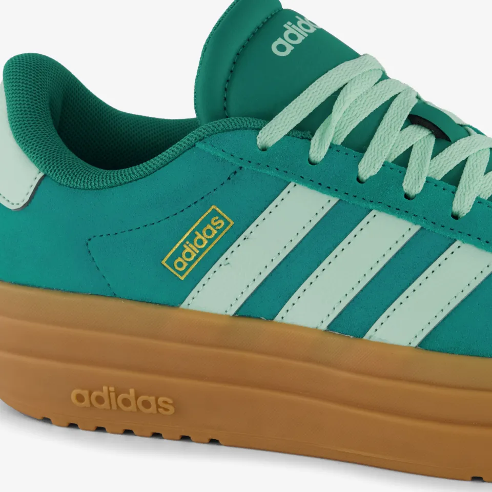 Adidas VL Court Bold suède dames sneakers groen, foto 8