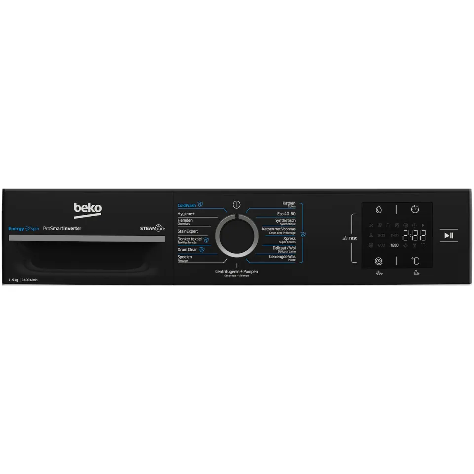 Beko BM3WFT3941B wasmachine wit, foto 6