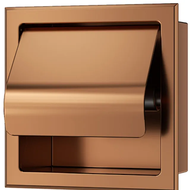 Boss & Wessing BWS Milan toiletrolhouder geborsteld brons koper