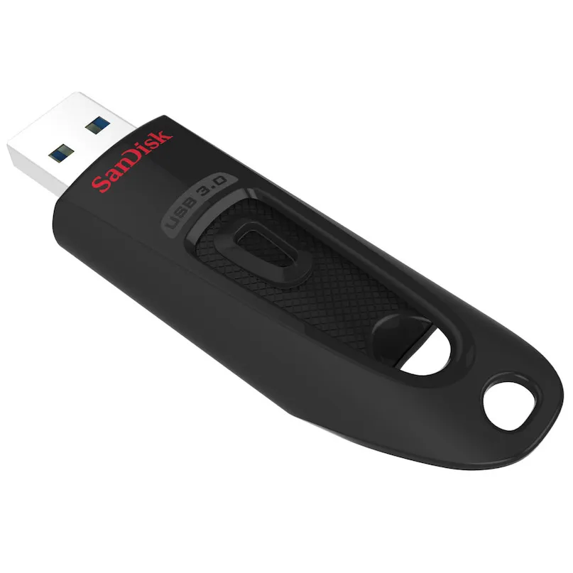 SanDisk USB Ultra 256GB 100MB/s - USB 3.0 USB-sticks Zwart, foto 2
