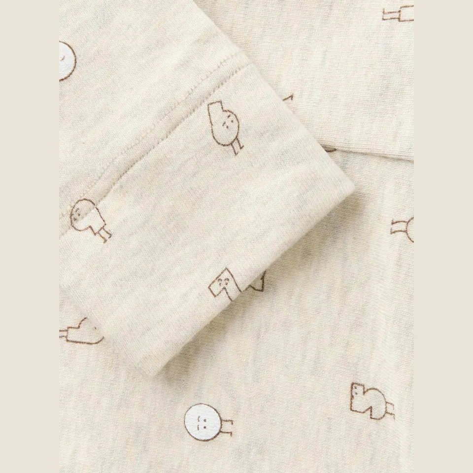 NAME IT BABY gebreide babybroek zand, foto 2