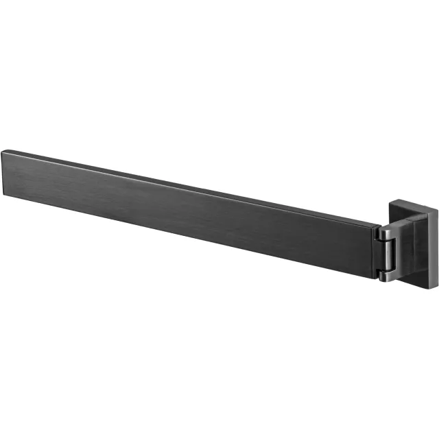 Haceka Handdoekhouder Haceka Edge Enkel Draaibaar 39 cm Geborsteld Grafiet