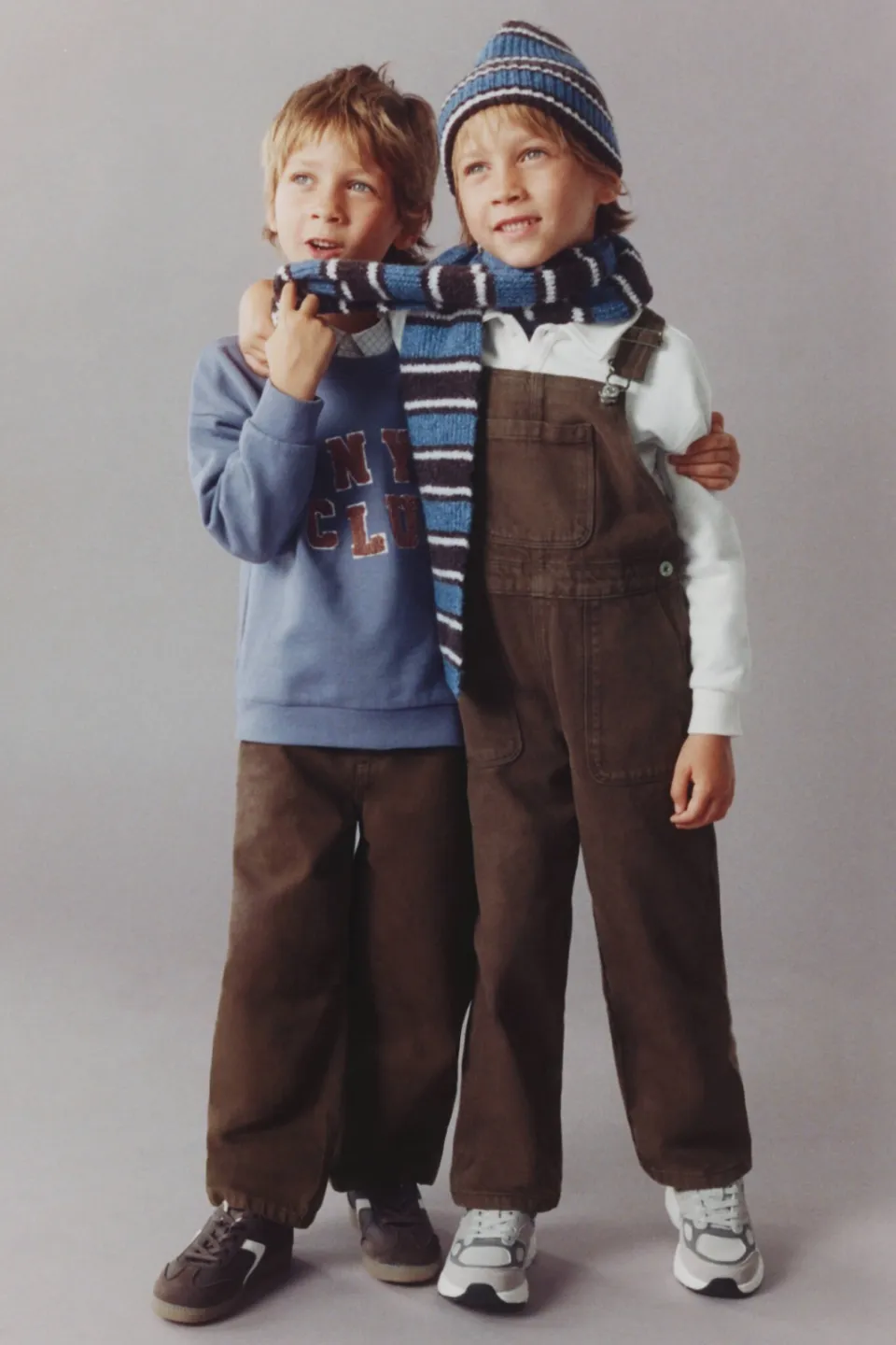 Mango Kids sweater met tekst - blauw, foto 3