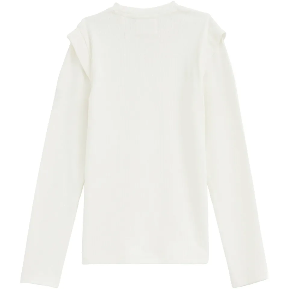 WE Fashion longsleeve wit meisjes, foto 3