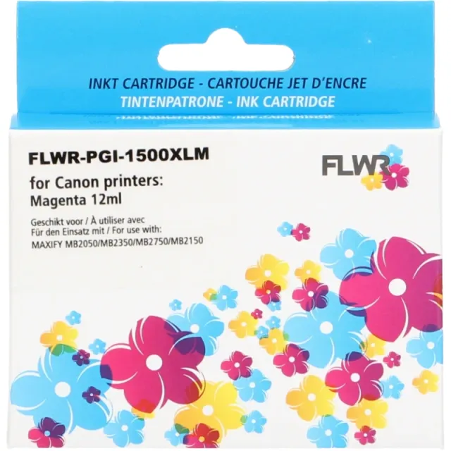 FLWR Canon PGI-1500XL magenta (Huismerk (compatible))