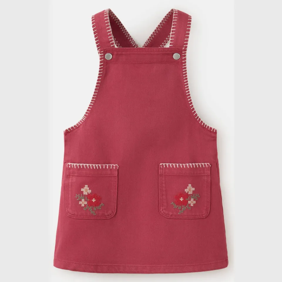 Mango Kids overgooier met borduursels rood, foto 2