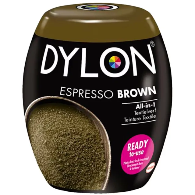 Dylon 1+1 gratis: Dylon Textielverf Espresso Brown 350 gr