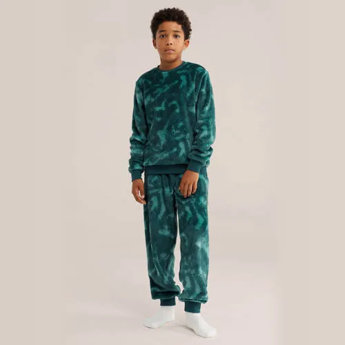 WE Fashion pyjama groen, foto 3