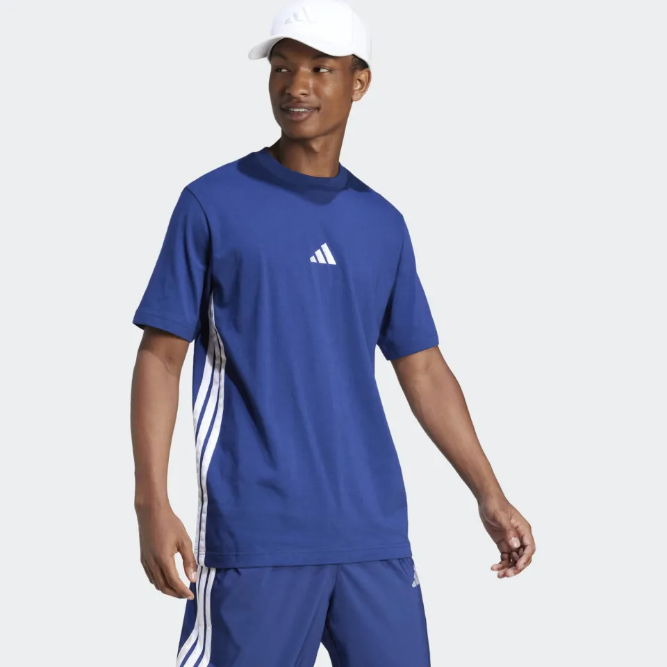 Adidas Sportswear regular T-shirt blauw, foto 3