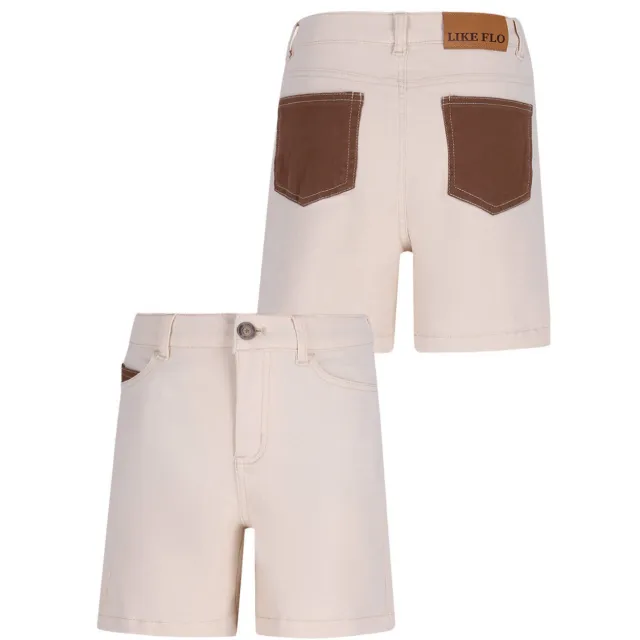 Like Flo Florian korte broek beige, foto 2