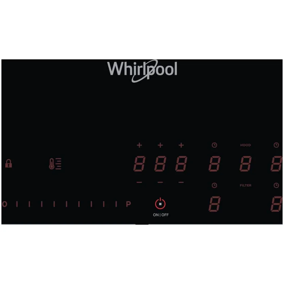 Whirlpool WVH 92 K/1 Inductie kookplaat met afzuiging Zwart, foto 5
