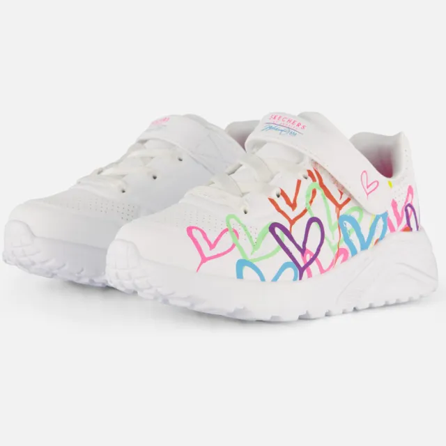 Skechers Uno Lite Love Levitate sneakers wit, foto 2
