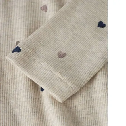 NAME IT MINI longsleeve ecru melange, foto 4