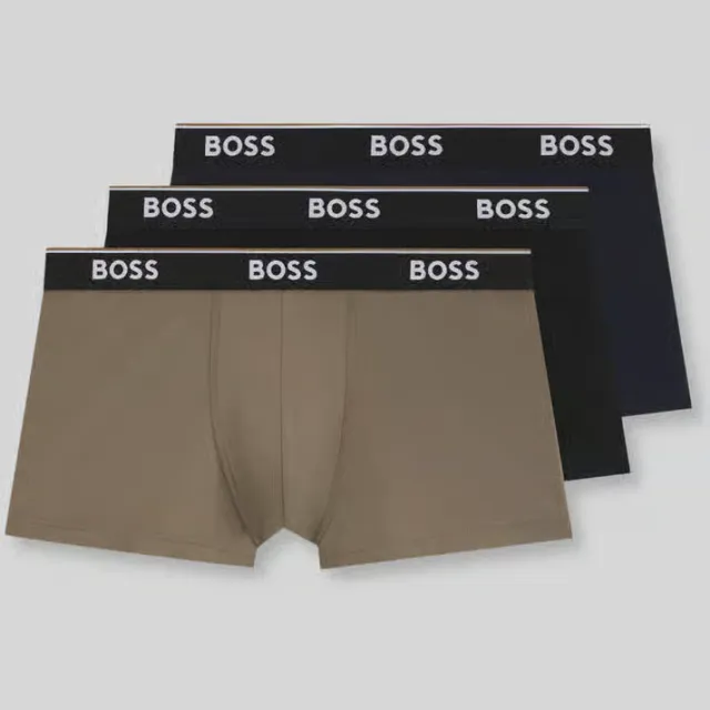 Boss Power boxershorts set van 3 zwart, foto 2