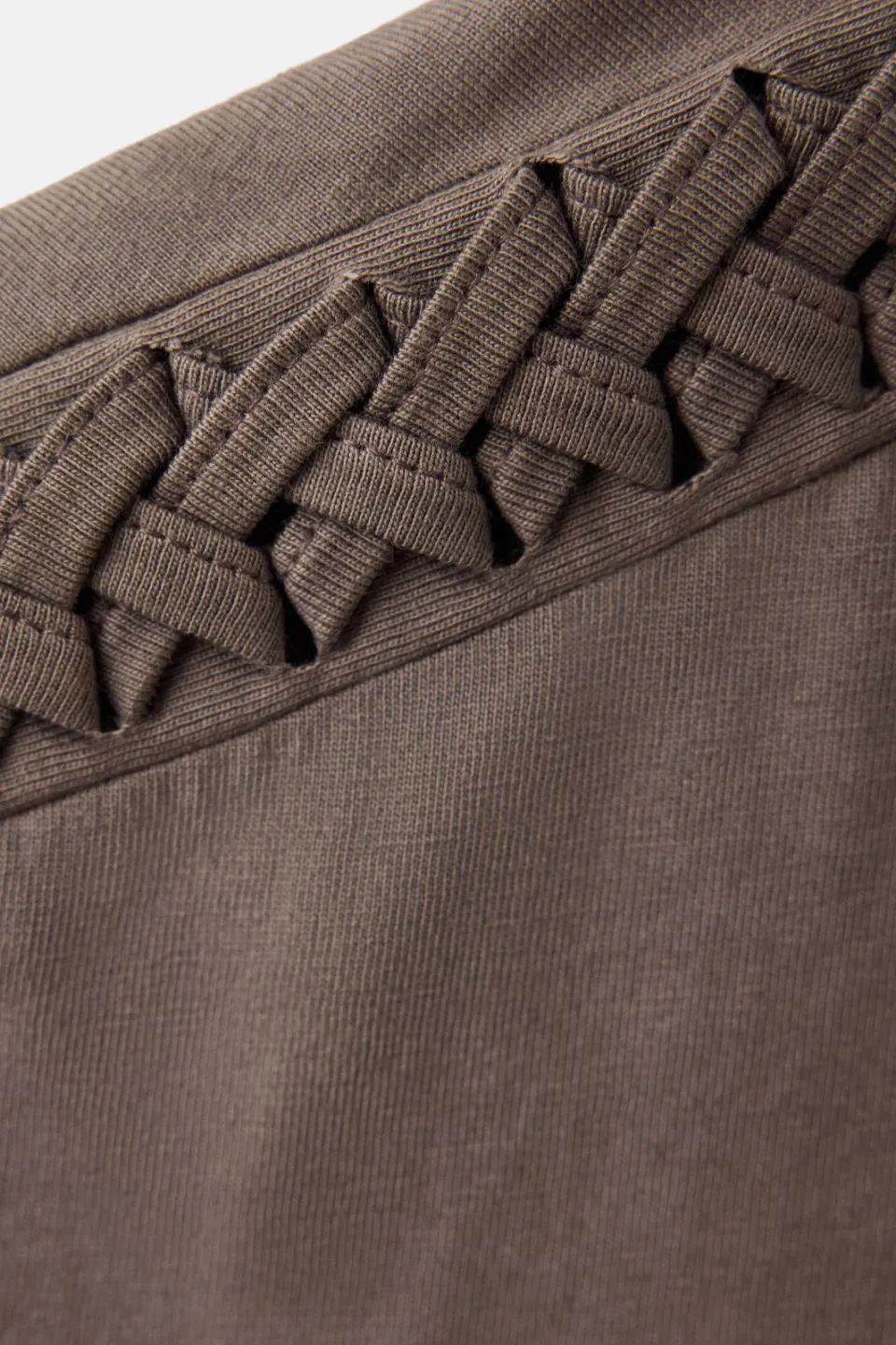 Mango T-shirt bruin, foto 6